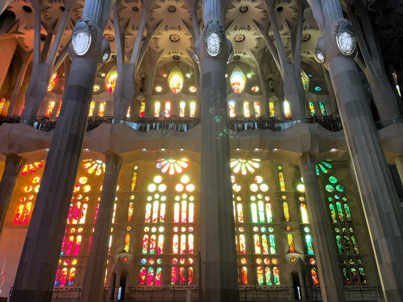 Sagrada Familia Windows