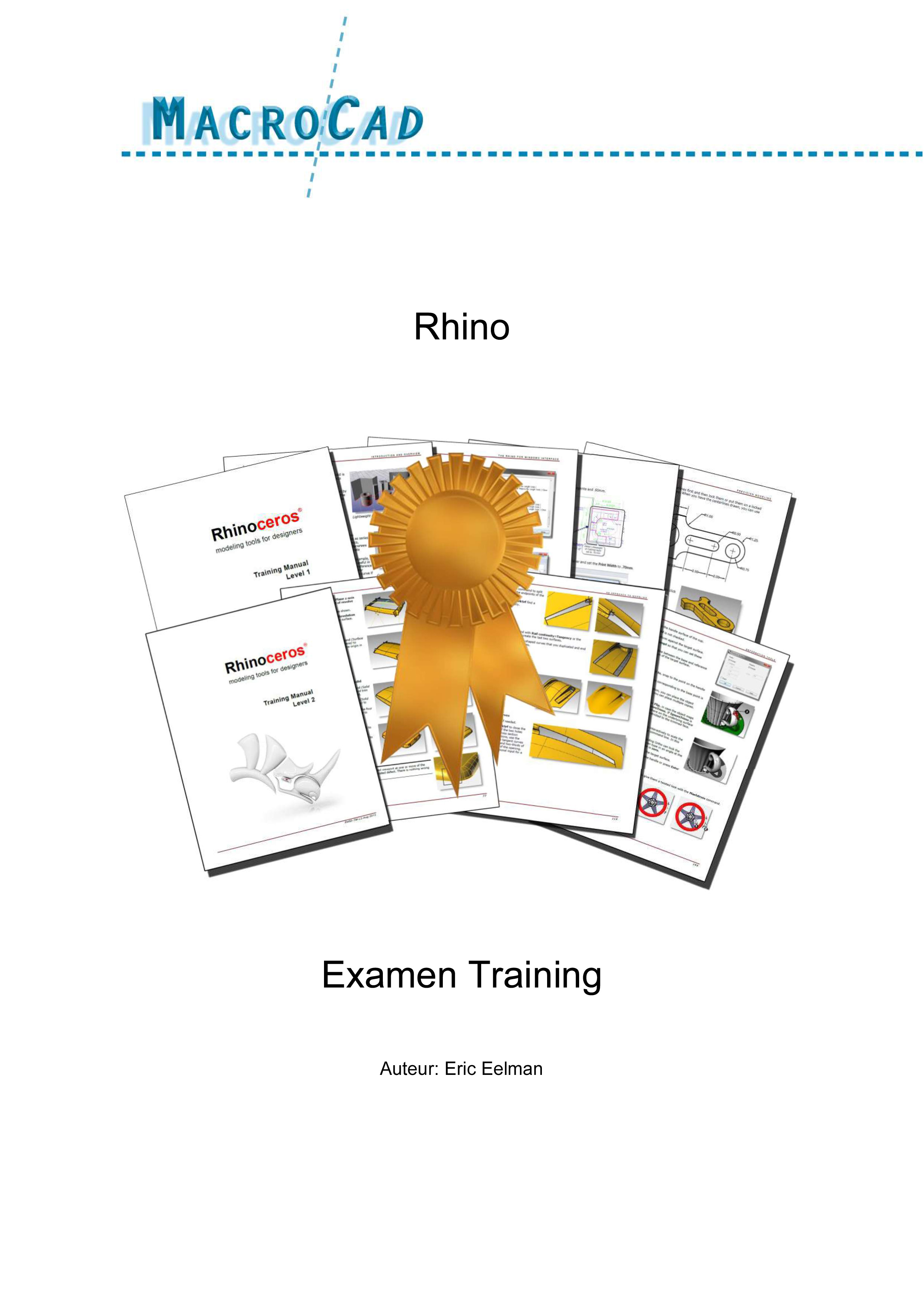 Rhino examentraining voorblad