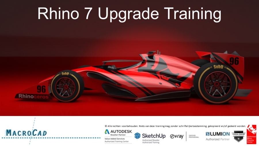 Rhino 7 Upgrade Training NL